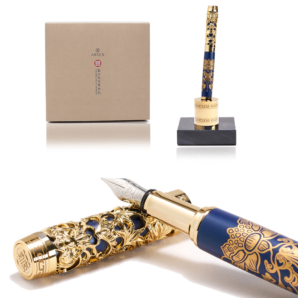 ARTEX x 故宮｜金番花鋼筆禮盒-4色可選