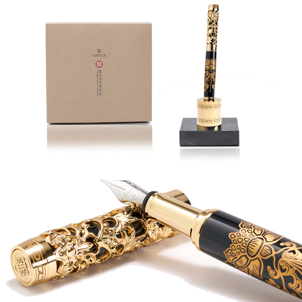 ARTEX x 故宮｜金番花鋼筆禮盒-4色可選
