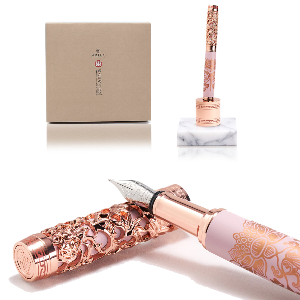 Neko團購限定｜ARTEX x 故宮 金番花鋼筆禮盒-4色可選