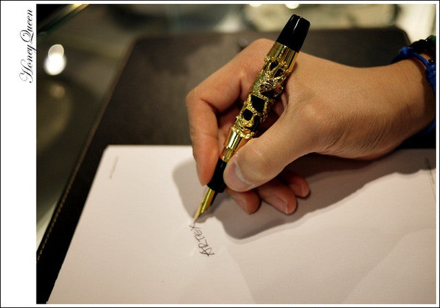 ARTEX亮金生肖鋼珠筆-共12款任選