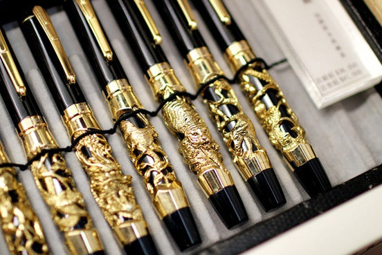 ARTEX亮金生肖鋼珠筆-共12款任選