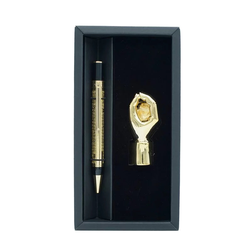 ARTEX買筆送座優惠組-心經原子筆-2色可選