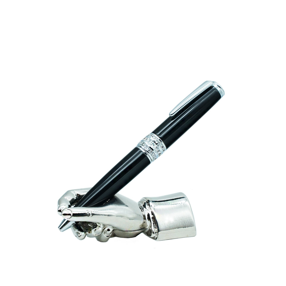 ARTEX 買筆送座優惠組-葛莉絲水鑽短版原子筆-2色可選