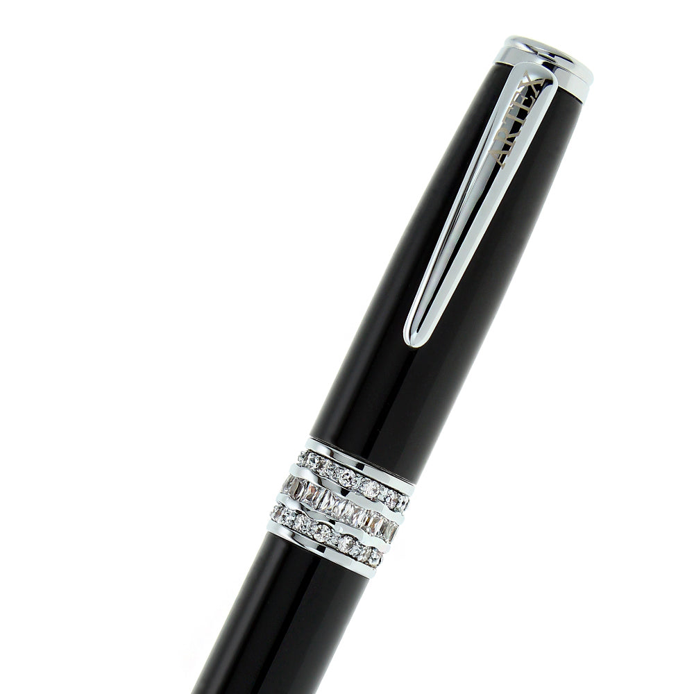 ARTEX 買筆送座優惠組-葛莉絲水鑽短版原子筆-2色可選