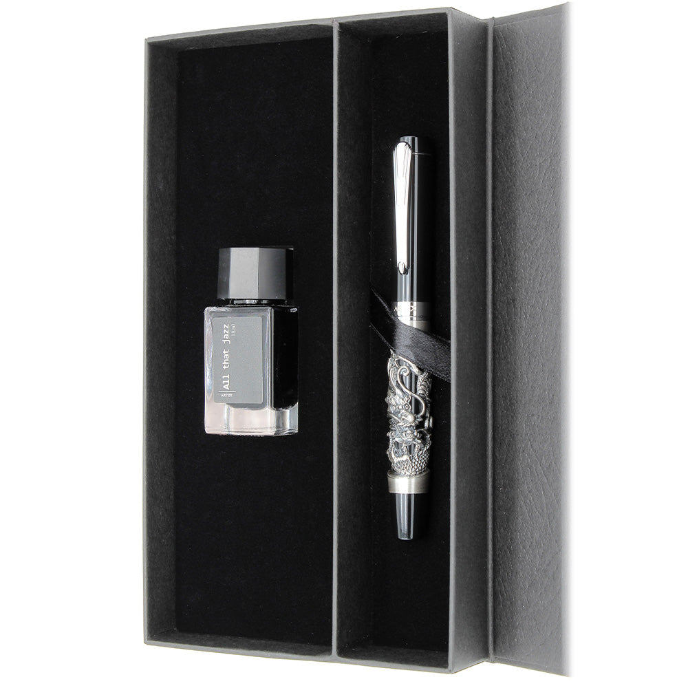 ARTEX古銀生肖鋼筆墨水超值禮盒-共12款可選