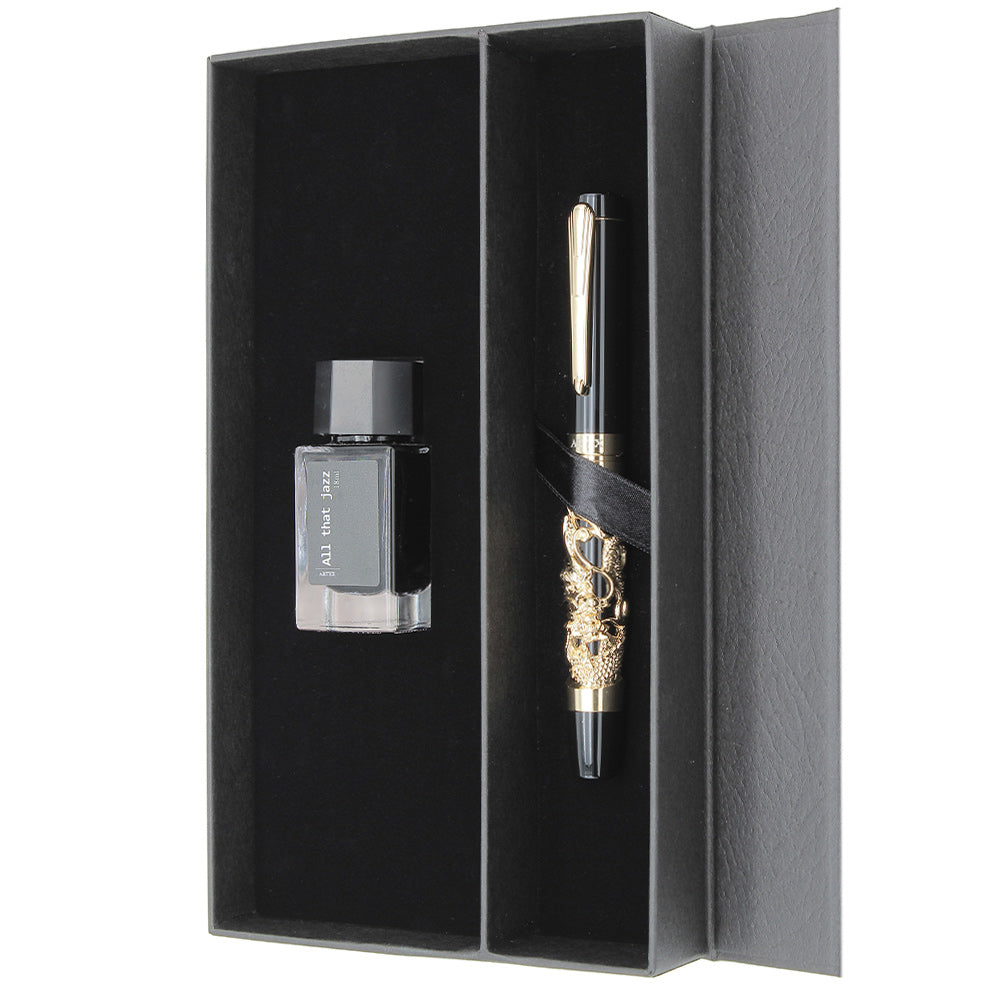 ARTEX亮金生肖鋼筆墨水超值禮盒-共12款可選