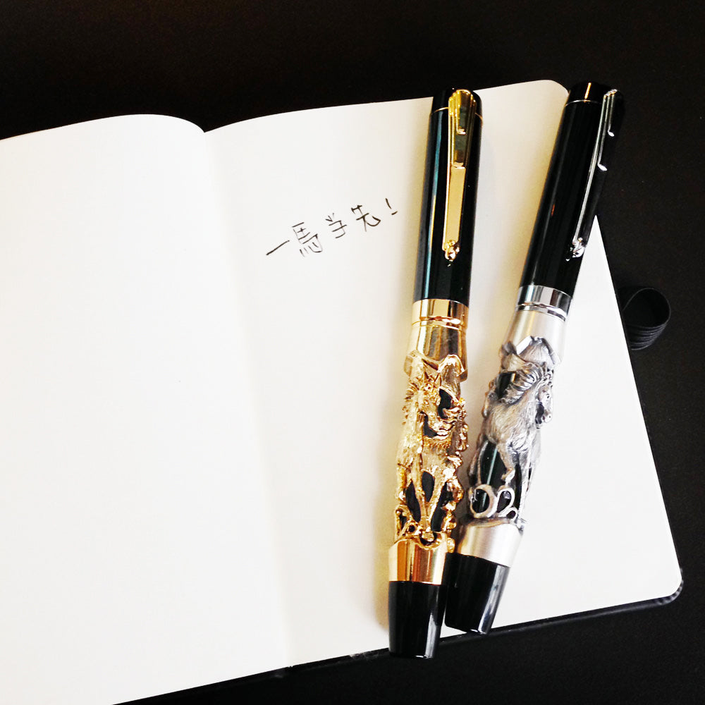 ARTEX亮金生肖鋼筆墨水超值禮盒-共12款可選
