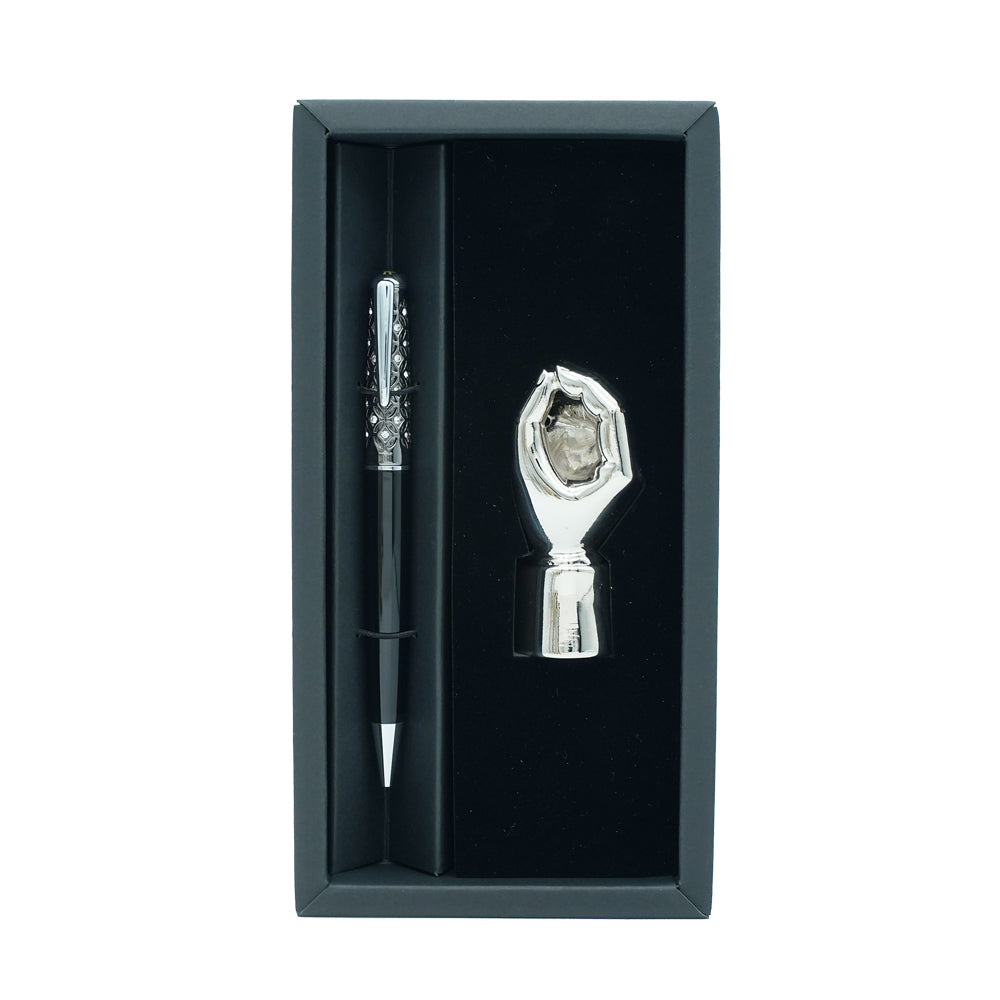 ARTEX買筆送座優惠組-招財納福原子筆-2款可選