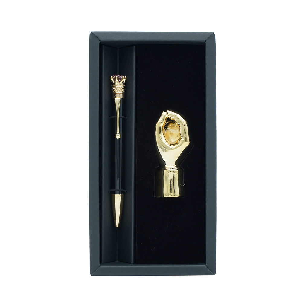 ARTEX 買筆送座優惠組-皇家禮讚-黑金