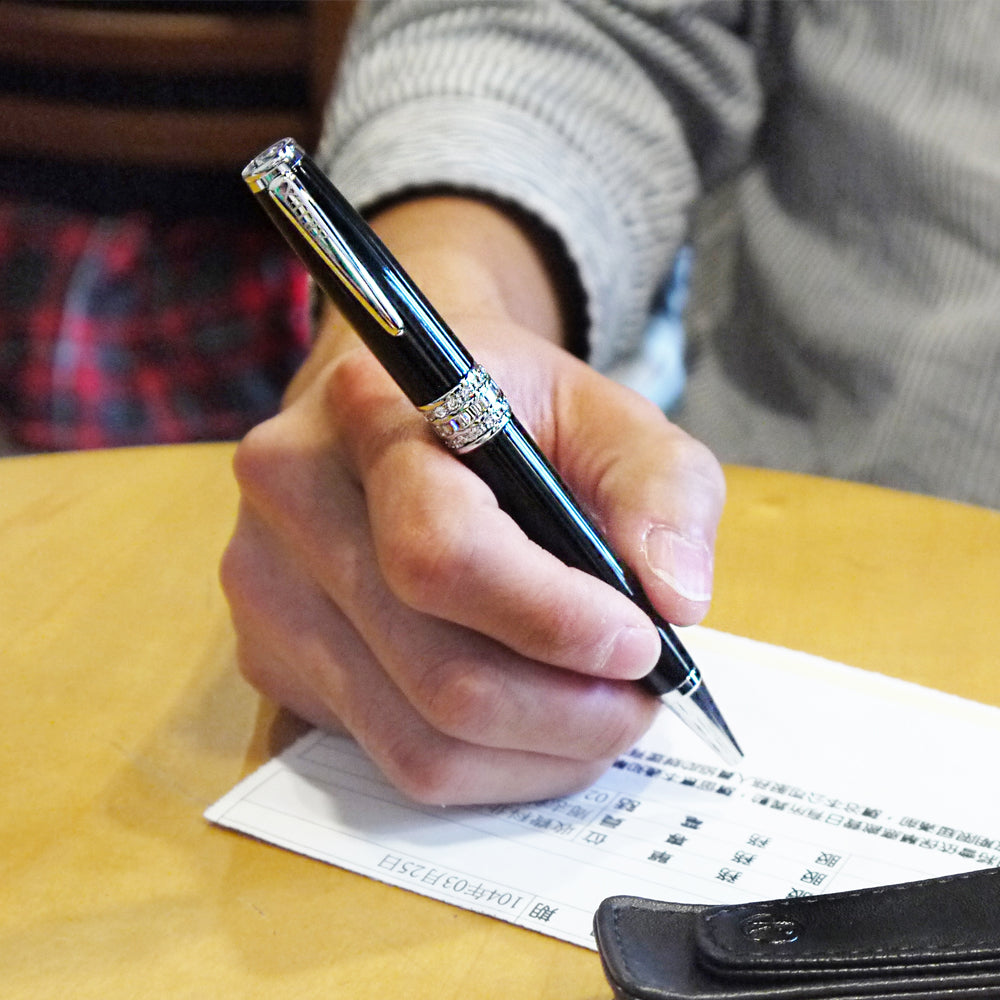 ARTEX葛莉絲水鑽長版原子筆-4色可選