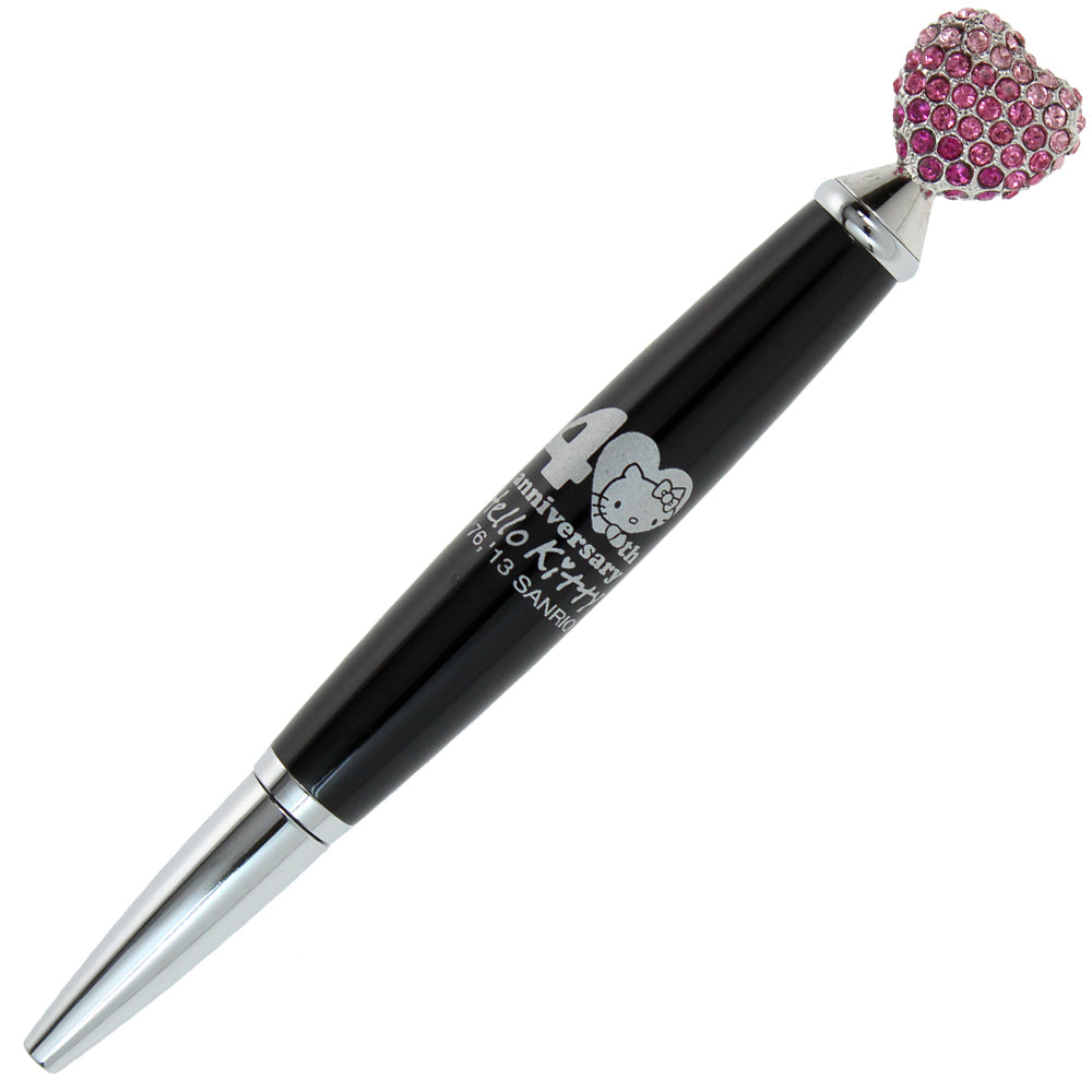 ARTEX x Kitty六折優惠-愛心水鑽迷你筆