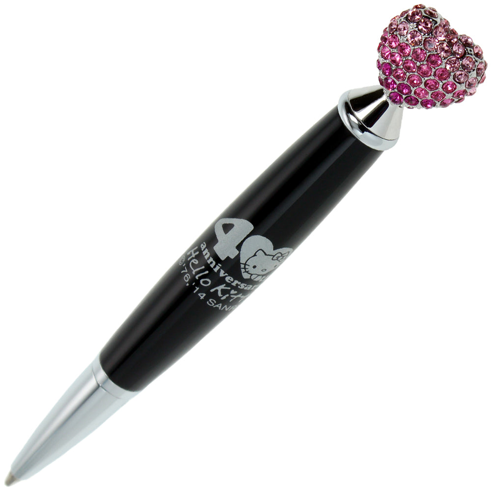 ARTEX x Kitty六折優惠-愛心水鑽迷你筆