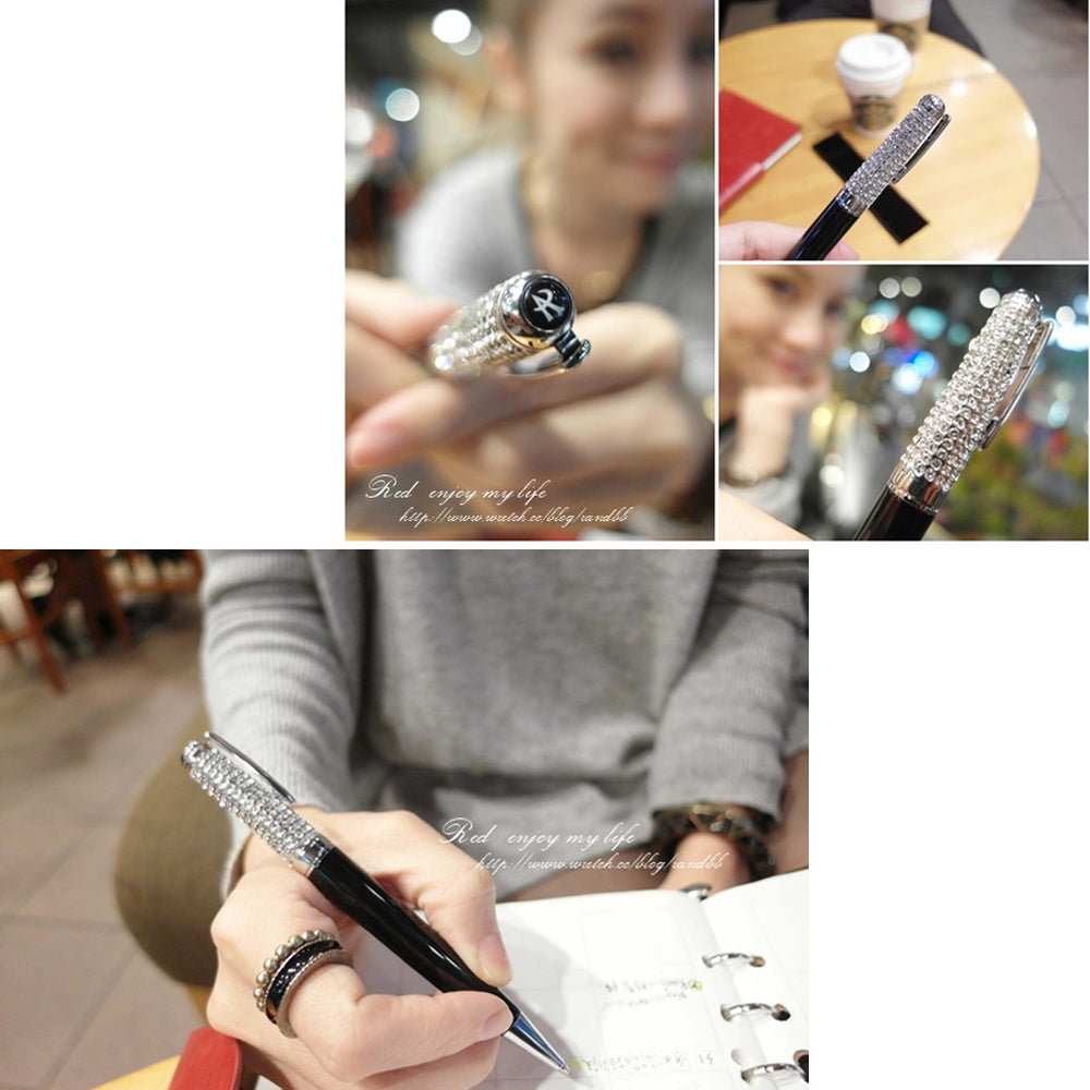 ARTEX六折優惠-耀動水鑽長版原子筆-大滿鑽(賺!)-2款可選