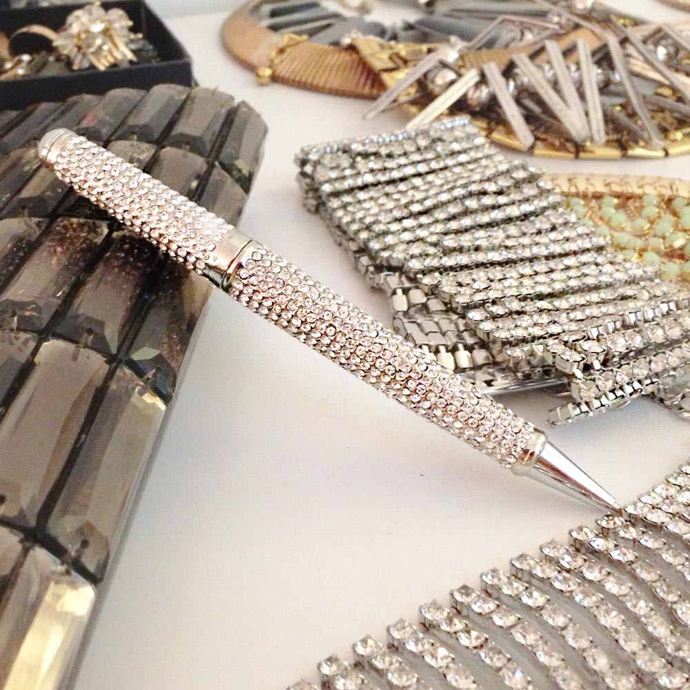 ARTEX六折優惠-耀動水鑽長版原子筆-大滿鑽(賺!)-2款可選